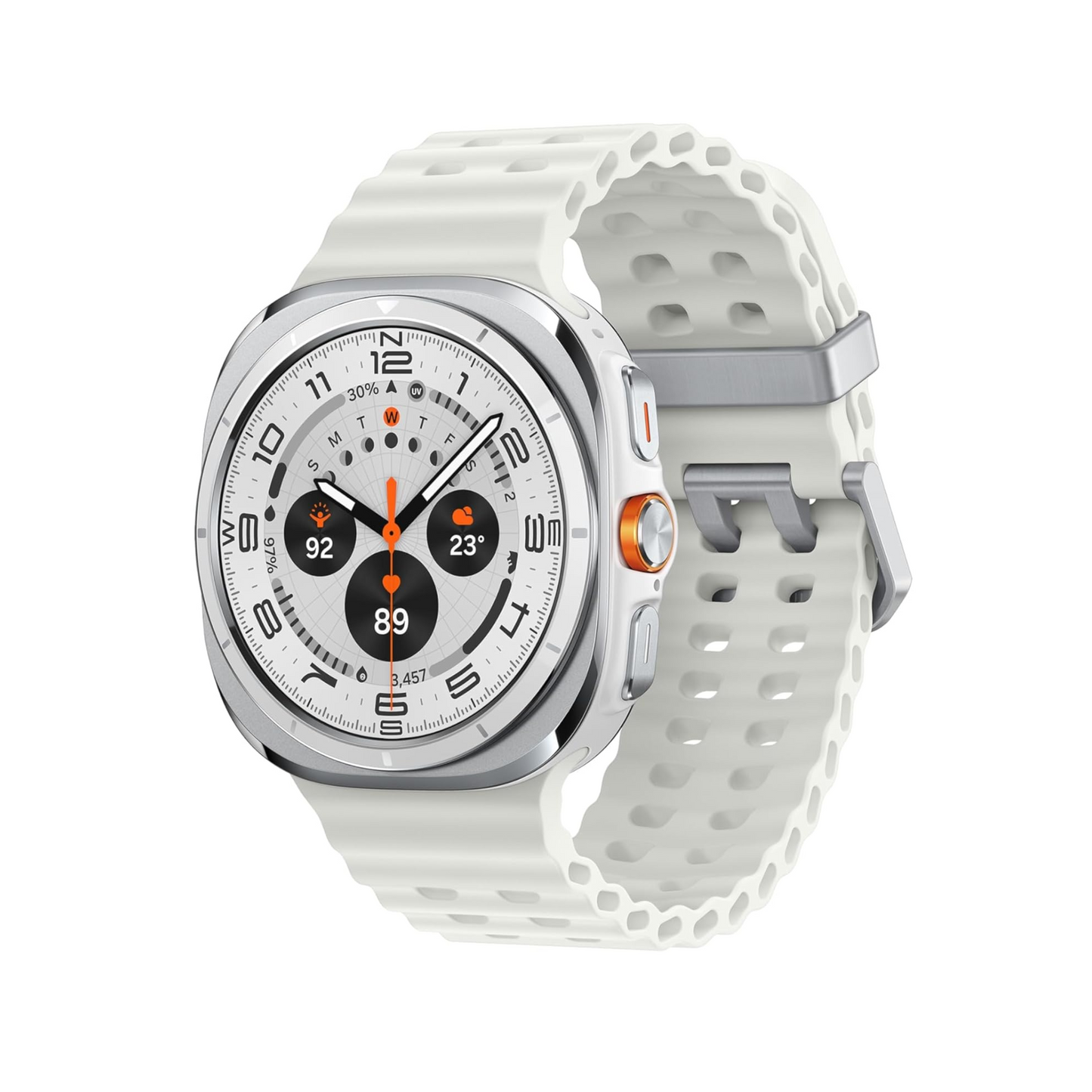 Samsung Galaxy Watch Ultra Smartwatch, Titanium White, 47mm