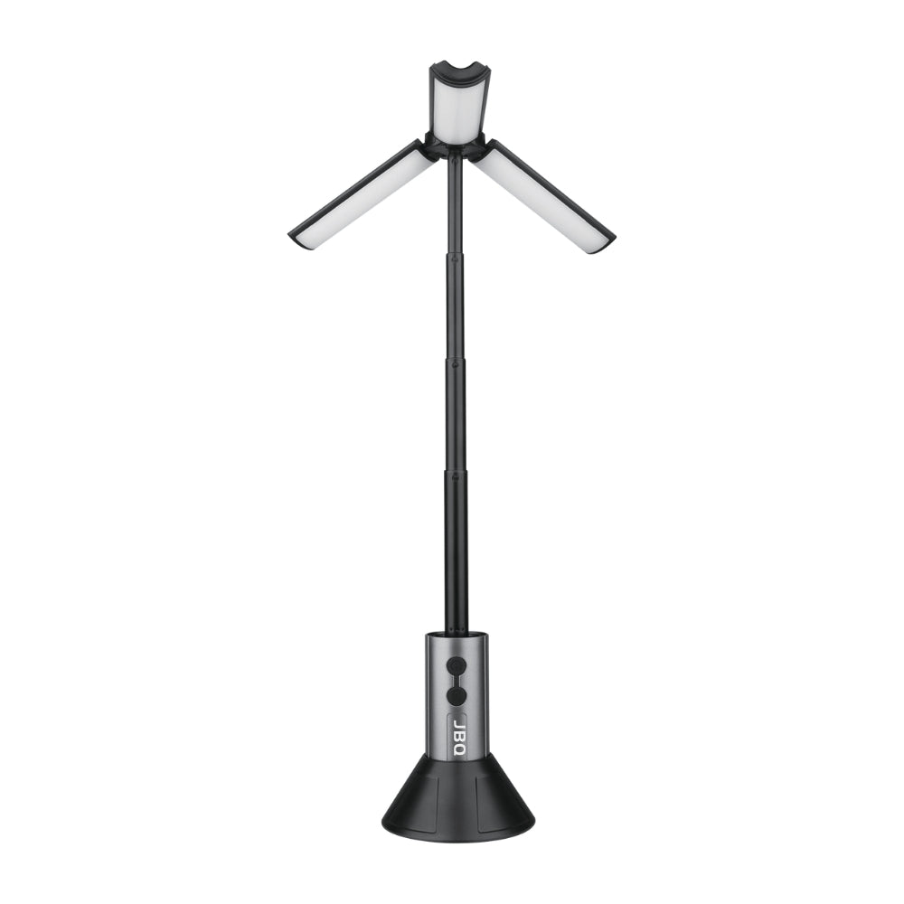 JBQ Camping Telescopic Light, 2-in-1 LED Lantern and Flashlight 260CM Height