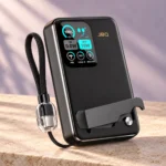 JBQ EchelonNode magnetic power bank on a stone display